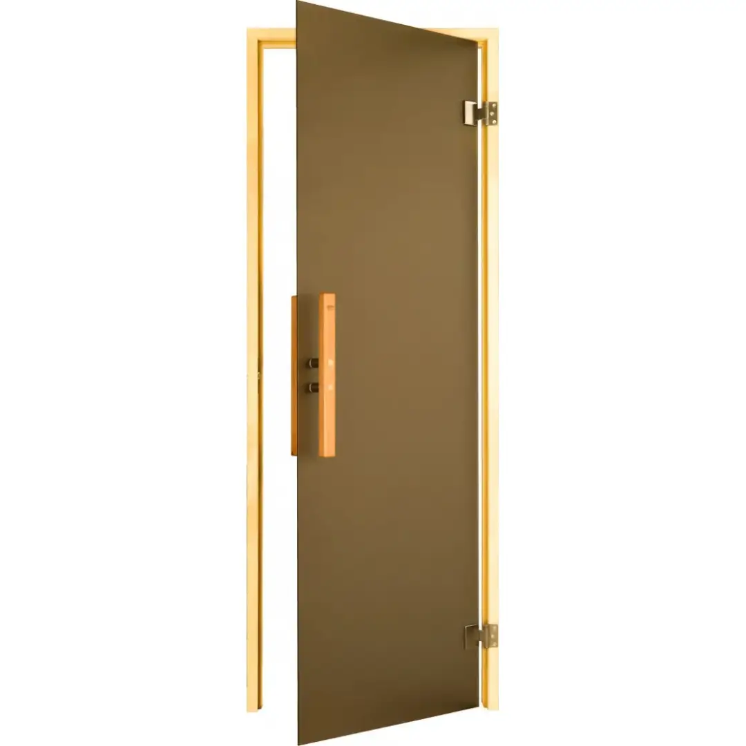 TESLI LUX Sauna Glass Door Various Sizes Available - Image 2