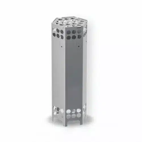 HUUM Electric Heater Air Tunnel.Speeds up sauna heating by 25% and extends the life span of heating elements.