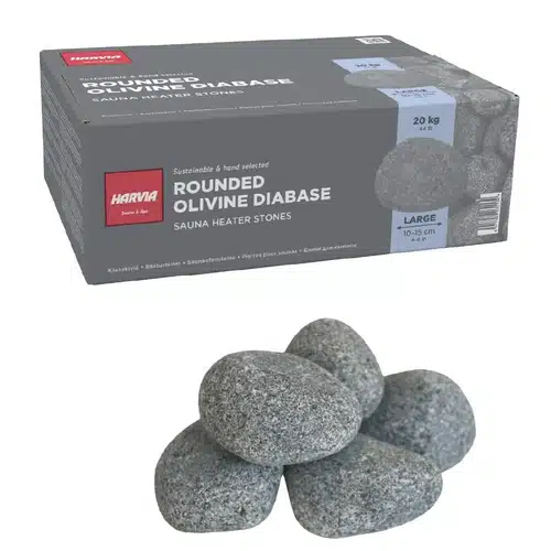 Harvia Rounded Stones (Ø 10-15 cm) 80 kg 4 boxesSKU: R-995